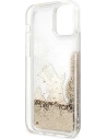 Hurtownia GSM - Case Karl Lagerfeld KLHCP12LGCFD Apple iPhone 12 Pro Max gold/hartschale Liquid Glitter Choupette Fun - KLD888GLD - {ean13} - Hurt