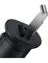 Wholesale Baseus Metal Age II gravitational grip on the car grid black - BSU3188BLK - {ean13} - Hurt