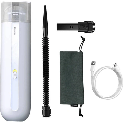 Bezprzewodowy odkurzacz samochodowy Baseus A2, 5000Pa (biały)