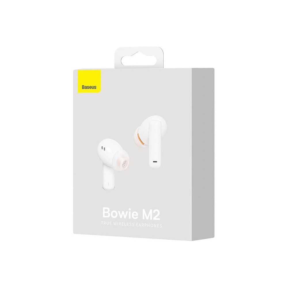 Hurtownia GSM - Sluchátka TWS Baseus Bowie M2 (bílá) - BSU3191WHT - {ean13} - Hurt