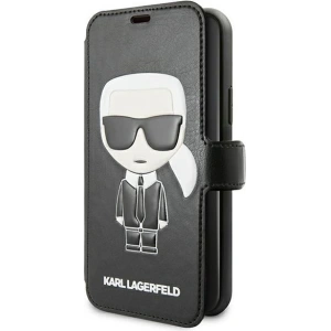 Hurtownia GSM - Case Karl Lagerfeld KLFLBKSN65FIKPUBK Apple iPhone 11 Pro Max schwarz/black book Full Body - KLD889BLK - {ean13} - Hurt