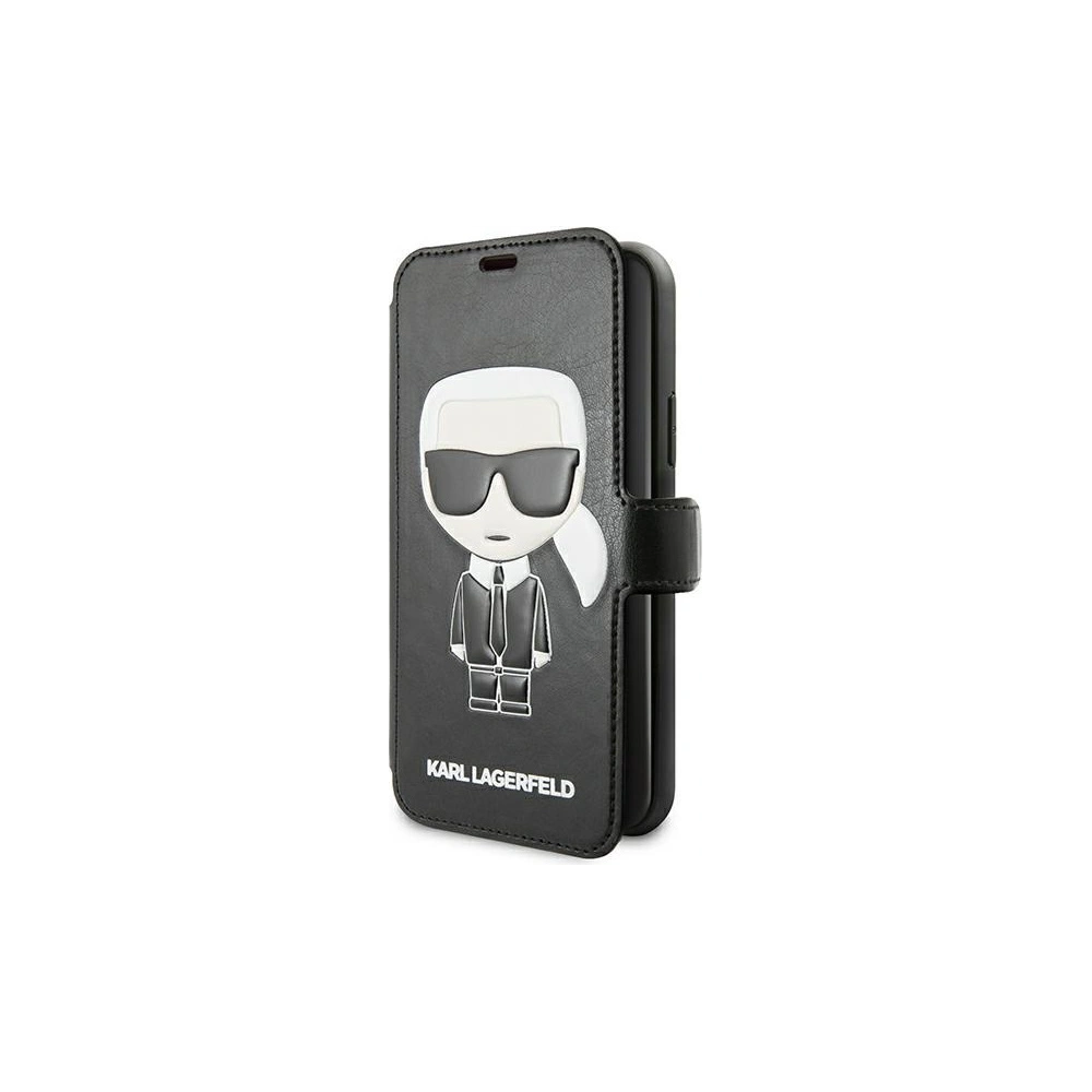 Wholesale Karl Lagerfeld KLFLBKSN65FIKPUBK Apple iPhone 11 Pro Max black book Full Body - KLD889BLK - {ean13} - Hurt