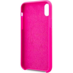 Wholesale Karl Lagerfeld KLHCI61SILFLPI Apple iPhone XR pink Silicone Ikonik Neon Outline - KLD890PNK - {ean13} - Hurt