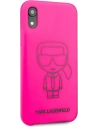 Hurtownia GSM - Etui Karl Lagerfeld KLHCI61SILFLPI Apple iPhone XR różowy/pink Silicone Ikonik Neon Outline - KLD890PNK - {ean13} - Hurt
