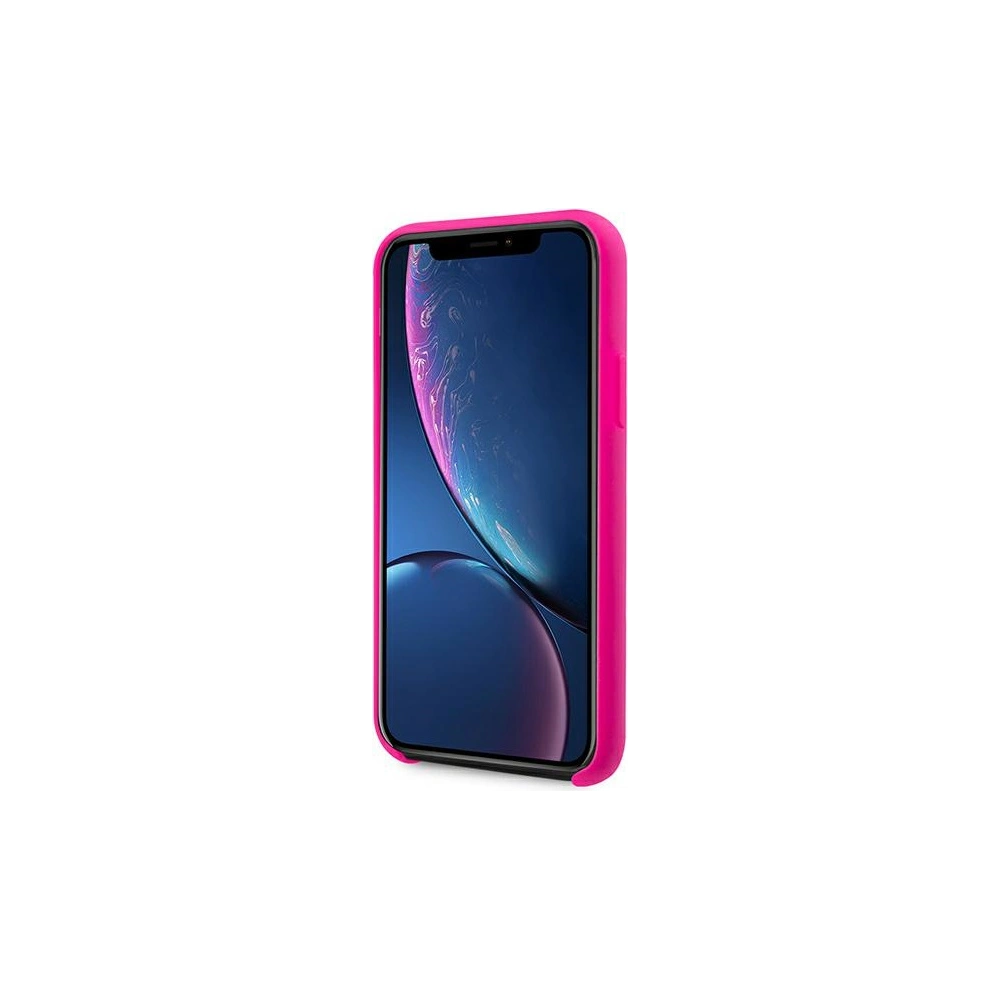 Wholesale Karl Lagerfeld KLHCI61SILFLPI Apple iPhone XR pink Silicone Ikonik Neon Outline - KLD890PNK - {ean13} - Hurt