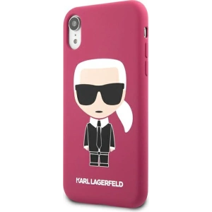 Hurtownia GSM - Etui Karl Lagerfeld KLHCI61SLFKFU Apple iPhone XR fuksja/fushia hardcase Silicone Ikonik - KLD891FHS - {ean13} - Hurt