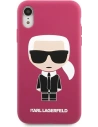 Hurtownia GSM - Etui Karl Lagerfeld KLHCI61SLFKFU Apple iPhone XR fuksja/fushia hardcase Silicone Ikonik - KLD891FHS - {ean13} - Hurt