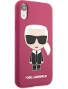 Hurtownia GSM - Etui Karl Lagerfeld KLHCI61SLFKFU Apple iPhone XR fuksja/fushia hardcase Silicone Ikonik - KLD891FHS - {ean13} - Hurt