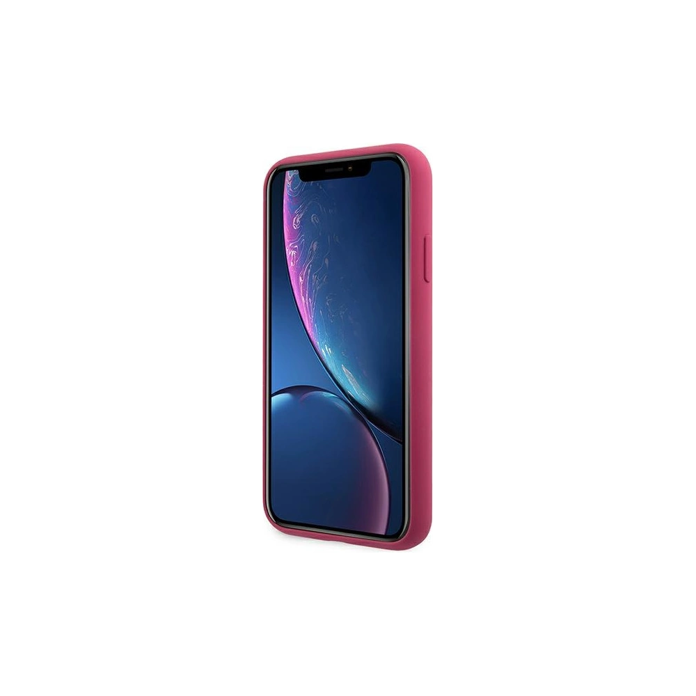 Hurtownia GSM - Etui Karl Lagerfeld KLHCI61SLFKFU Apple iPhone XR fuksja/fushia hardcase Silicone Ikonik - KLD891FHS - {ean13} - Hurt