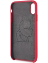 Hurtownia GSM - Etui Karl Lagerfeld KLHCI61SLFKRE Apple iPhone XR czerwony/red hardcase Silicone Iconic - KLD892RED - {ean13} - Hurt
