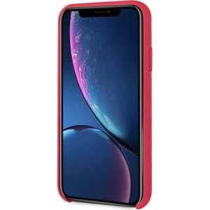 Hurtownia GSM - Etui Karl Lagerfeld KLHCI61SLFKRE Apple iPhone XR czerwony/red hardcase Silicone Iconic - KLD892RED - {ean13} - Hurt