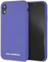Hurtownia GSM - Etui Karl Lagerfeld KLHCI61SLVOG Apple iPhone XR hardcase fioletowy/violet Silicone - KLD893PRP - {ean13} - Hurt