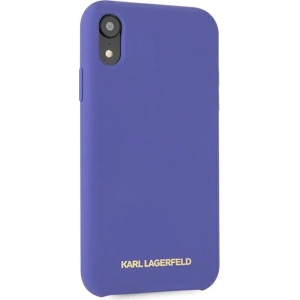 Wholesale Karl Lagerfeld KLHCI61SLVOG Apple iPhone XR hardcase violet Silicone - KLD893PRP - {ean13} - Hurt