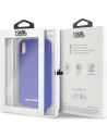 Hurtownia GSM - Etui Karl Lagerfeld KLHCI61SLVOG Apple iPhone XR hardcase fioletowy/violet Silicone - KLD893PRP - {ean13} - Hurt