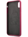 Hurtownia GSM - Etui Karl Lagerfeld KLHCI65SLFKFU Apple iPhone XS Max hardcase fuksja/fushia Silicone Ikonic - KLD894FHS - {ean13} - Hurt