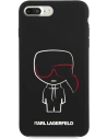 Wholesale Karl Lagerfeld KLHCI8LSLKCBK Apple iPhone 8/7 Plus hardcase black Silicone Karl Iconic - KLD895BLK - {ean13} - Hurt
