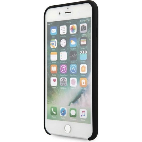 Etui Karl Lagerfeld KLHCI8LSLKCBK Apple iPhone 8/7 Plus hardcase czarny/black Silicone Karl Iconic