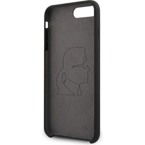 Hurtownia GSM - Etui Karl Lagerfeld KLHCI8LSLKCBK Apple iPhone 8/7 Plus hardcase czarny/black Silicone Karl Iconic - KLD895BLK - {ean13} - Hurt