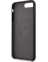 Hurtownia GSM - Case Karl Lagerfeld KLHCI8LSLKCBK Apple iPhone 8/7 Plus Hardcase schwarz/schwarz Silikon Karl Iconic - KLD895BLK - {ean13} - Hurt