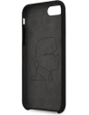 Hurtownia GSM - Case Karl Lagerfeld KLHCI8SLGKBK Apple iPhone SE 2022/SE 2020/8/7 Hardcase schwarz/black Silikon Triple Heads - KLD896BLK - {ean13} - Hurt