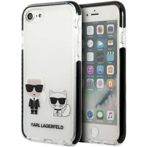 Hurtownia GSM - Case Karl Lagerfeld KLHCI8TPEKCW Apple iPhone SE 2022/SE 2020/8/7 Hardcase weiß/white Karl&Choupette - KLD897WHT - {ean13} - Hurt
