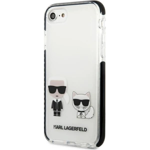 Hurtownia GSM - Case Karl Lagerfeld KLHCI8TPEKCW Apple iPhone SE 2022/SE 2020/8/7 Hardcase weiß/white Karl&Choupette - KLD897WHT - {ean13} - Hurt