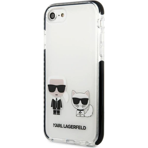 Etui Karl Lagerfeld KLHCI8TPEKCW Apple iPhone SE 2022/SE 2020/8/7 hardcase biały/white Karl&Choupette