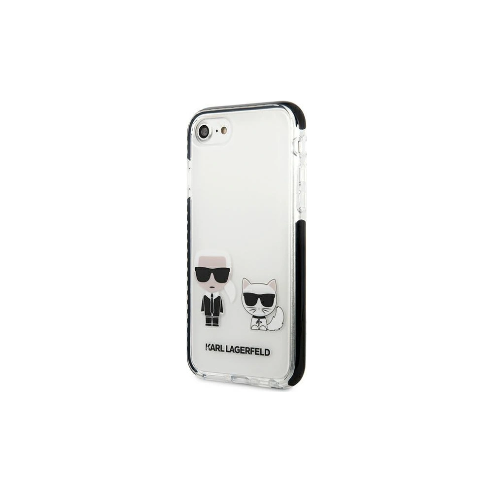 Hurtownia GSM - Case Karl Lagerfeld KLHCI8TPEKCW Apple iPhone SE 2022/SE 2020/8/7 Hardcase weiß/white Karl&Choupette - KLD897WHT - {ean13} - Hurt