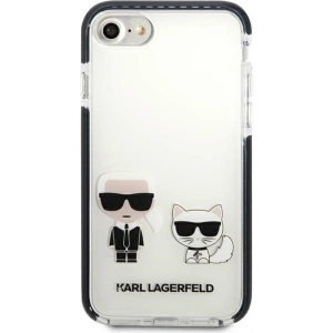 Wholesale Karl Lagerfeld KLHCI8TPEKCW Apple iPhone SE 2022/SE 2020/8/7 hardcase white Karl&Choupette - KLD897WHT - {ean13} - Hurt