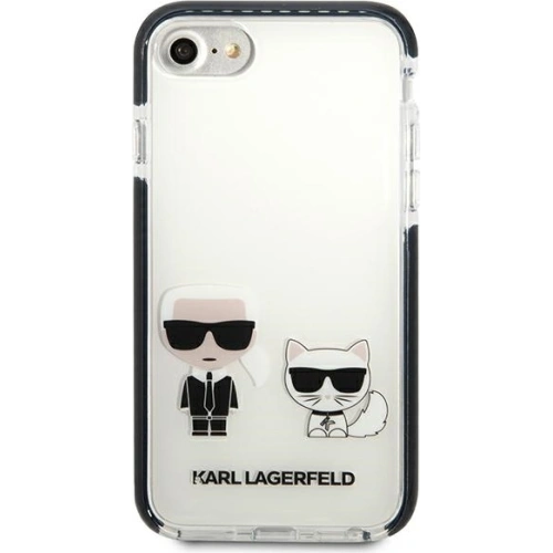 Etui Karl Lagerfeld KLHCI8TPEKCW Apple iPhone SE 2022/SE 2020/8/7 hardcase biały/white Karl&Choupette