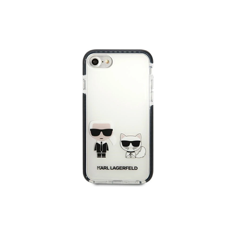 Hurtownia GSM - Etui Karl Lagerfeld KLHCI8TPEKCW Apple iPhone SE 2022/SE 2020/8/7 hardcase bílý/white Karl&Choupette - KLD897WHT - {ean13} - Hurt