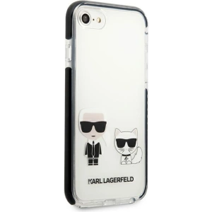 Hurtownia GSM - Case Karl Lagerfeld KLHCI8TPEKCW Apple iPhone SE 2022/SE 2020/8/7 Hardcase weiß/white Karl&Choupette - KLD897WHT - {ean13} - Hurt