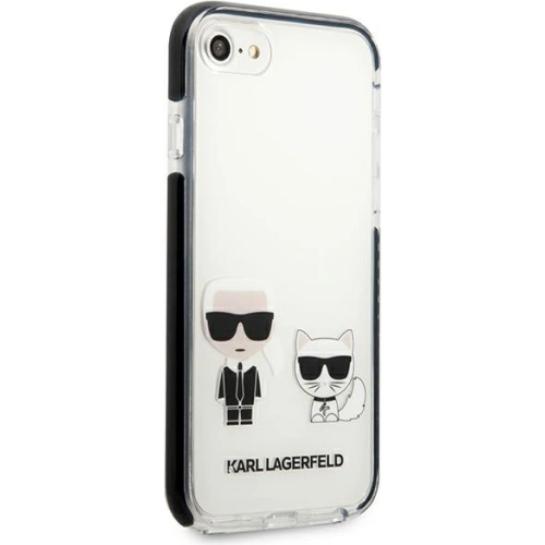 Etui Karl Lagerfeld KLHCI8TPEKCW Apple iPhone SE 2022/SE 2020/8/7 hardcase biały/white Karl&Choupette