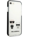 Hurtownia GSM - Case Karl Lagerfeld KLHCI8TPEKCW Apple iPhone SE 2022/SE 2020/8/7 Hardcase weiß/white Karl&Choupette - KLD897WHT - {ean13} - Hurt