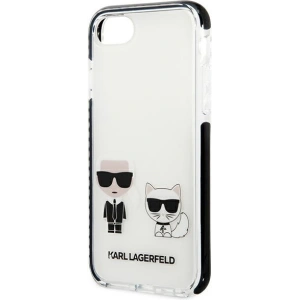 Hurtownia GSM - Case Karl Lagerfeld KLHCI8TPEKCW Apple iPhone SE 2022/SE 2020/8/7 Hardcase weiß/white Karl&Choupette - KLD897WHT - {ean13} - Hurt