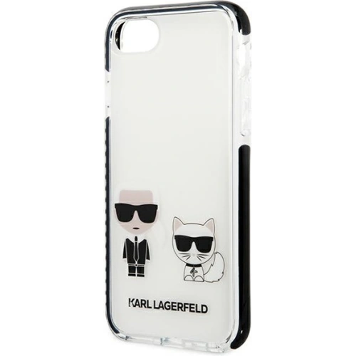 Etui Karl Lagerfeld KLHCI8TPEKCW Apple iPhone SE 2022/SE 2020/8/7 hardcase biały/white Karl&Choupette