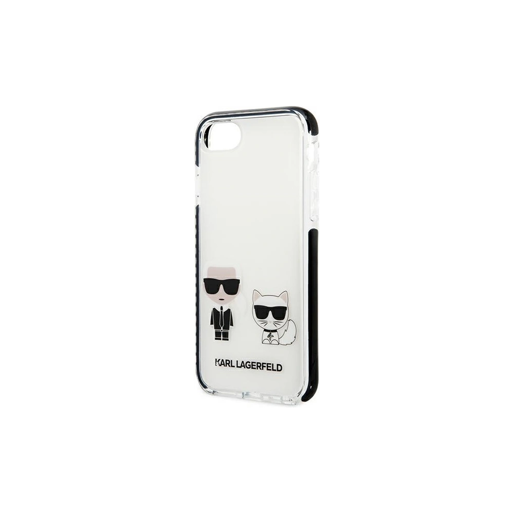 Wholesale Karl Lagerfeld KLHCI8TPEKCW Apple iPhone SE 2022/SE 2020/8/7 hardcase white Karl&Choupette - KLD897WHT - {ean13} - Hurt