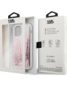 Hurtownia GSM - Etui Karl Lagerfeld KLHCP12LTRKSRG Apple iPhone 12 Pro Max różowo-złoty/rose gold Glitter Signature - KLD899RS - {ean13} - Hurt