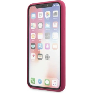 Hurtownia GSM - Etui Karl Lagerfeld KLHCPXSLFKFU Apple iPhone XS/X hardcase fuksja/fushia Silicone Ikonik - KLD900FHS - {ean13} - Hurt