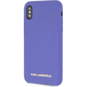 Hurtownia GSM - Case Karl Lagerfeld KLHCPXSLVOG Apple iPhone XS/X hardcase lila/violet Silikon - KLD901PRP - {ean13} - Hurt