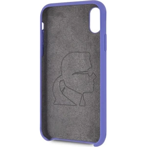 Hurtownia GSM - Case Karl Lagerfeld KLHCPXSLVOG Apple iPhone XS/X hardcase lila/violet Silikon - KLD901PRP - {ean13} - Hurt