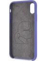 Hurtownia GSM - Etui Karl Lagerfeld KLHCPXSLVOG Apple iPhone XS/X hardcase fioletowy/violet Silicone - KLD901PRP - {ean13} - Hurt