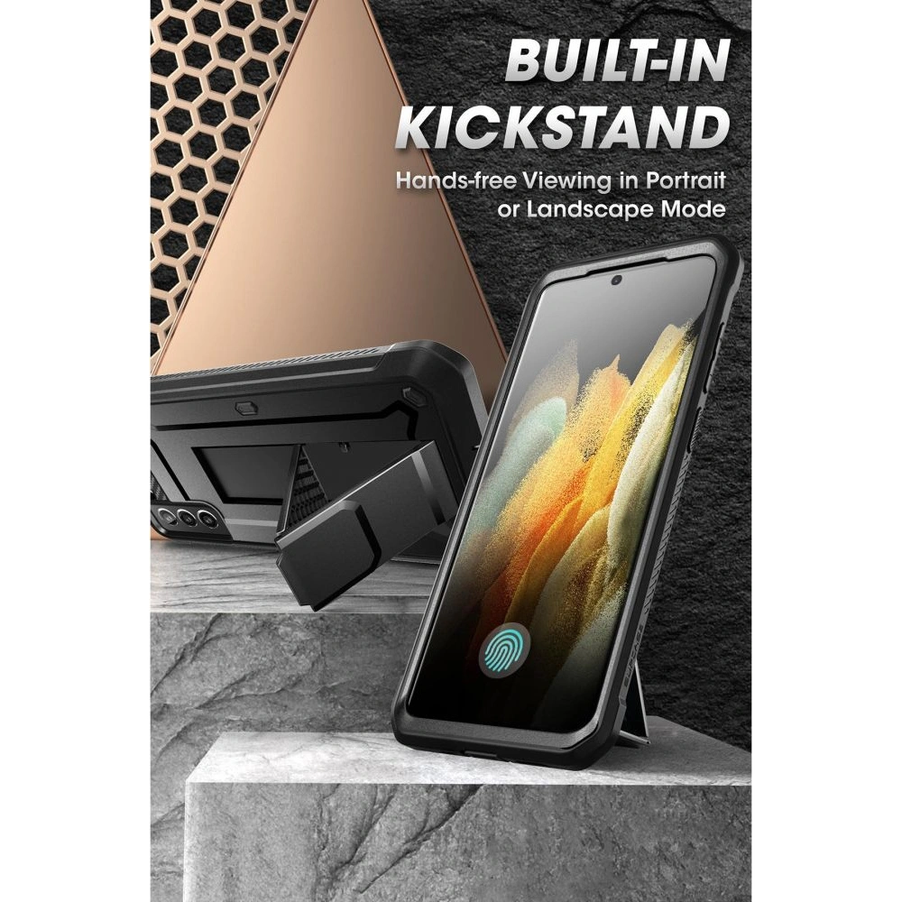 Hurtownia GSM - Etui Supcase Unicorn Beetle Pro Samsung Galaxy S21 FE Černé - SPC261BLK - {ean13} - Hurt