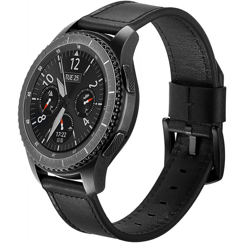 Tech-Protect Distributor - 0795787713525 - THP906BLK - Tech-Protect Herms Samsung Galaxy Watch 3 41mm Black - B2B homescreen