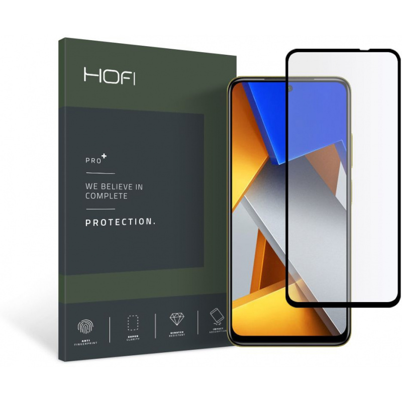 Hurtownia Hofi - 9589046921391 - HOFI206BLK - Szkło hartowane Hofi Glass Pro+ POCO M4 Pro LTE Black - B2B homescreen