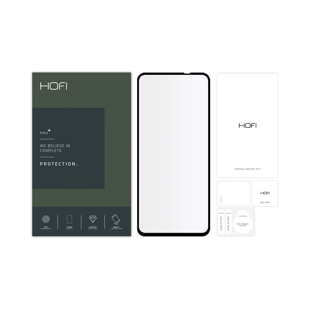 Hurtownia GSM - Tvrzené sklo Hofi Glass Pro+ POCO M4 Pro LTE Black - HOFI206BLK - {ean13} - Hurt
