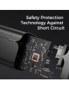 Wholesale Joyroom L-QP361 2-port Network Charger 36W PD 3.0 QC 3.0 Black - JYR084BLK - {ean13} - Hurt