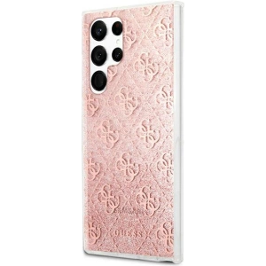 Hurtownia GSM - Etui Guess GUHCS22LPCU4GLPI Samsung Galaxy S22 Ultra růžový/pink hardcase 4G Glitter - GUE1664PNK - {ean13} - Hurt