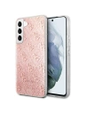 Etui Guess GUHCS22MPCU4GLPI Samsung Galaxy S22+ Plus różowy/pink hardcase 4G Glitter