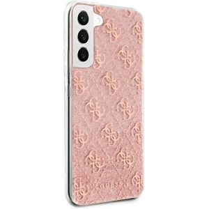 Wholesale Guess GUHCS22MPCU4GLPI Samsung Galaxy S22+ Plus pink hardcase 4G Glitter - GUE1665PNK - {ean13} - Hurt